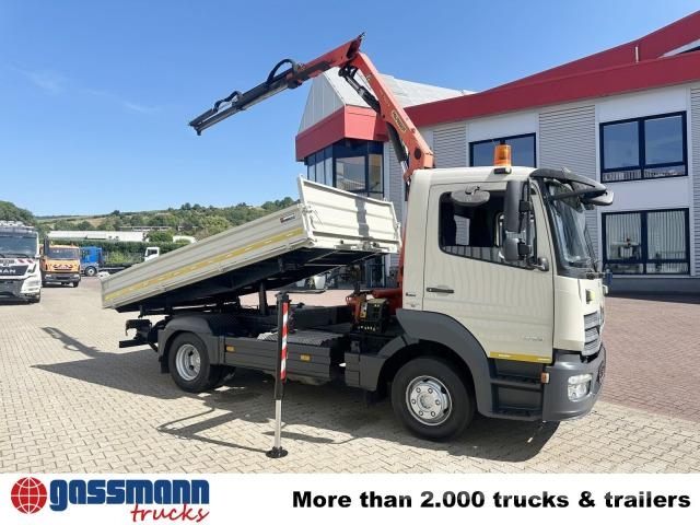 Mercedes-Benz Atego 823 K 4x2, Kran Palfinger PK 7001 K, Kipper
