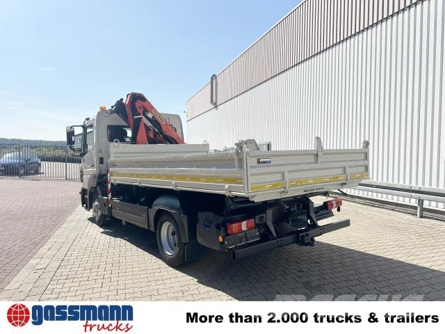 Mercedes-Benz Atego 823 K 4x2, Kran Palfinger PK 7001 K, Kipper