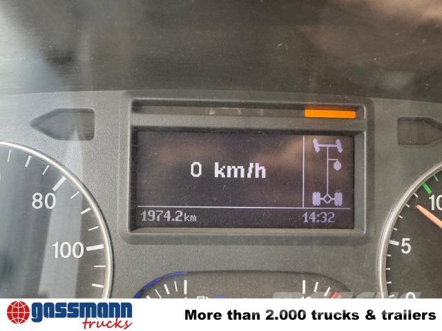 Mercedes-Benz Atego 918 KK 4x2, 2x AHK, Kran Fassi F65 傾卸式卡車