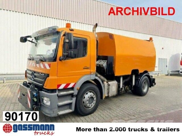 Mercedes-Benz Axor 1824 AK 4x4, Kehrmaschine FAUN Viajet 扫地机
