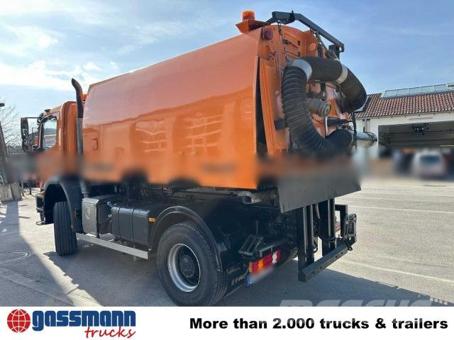 Mercedes-Benz Axor 1824 AK 4x4, Kehrmaschine FAUN Viajet 扫地机