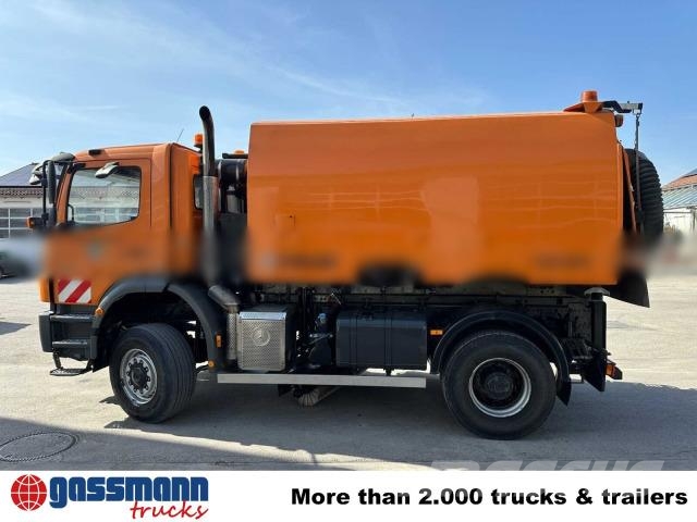 Mercedes-Benz Axor 1824 AK 4x4, Kehrmaschine FAUN Viajet 扫地机