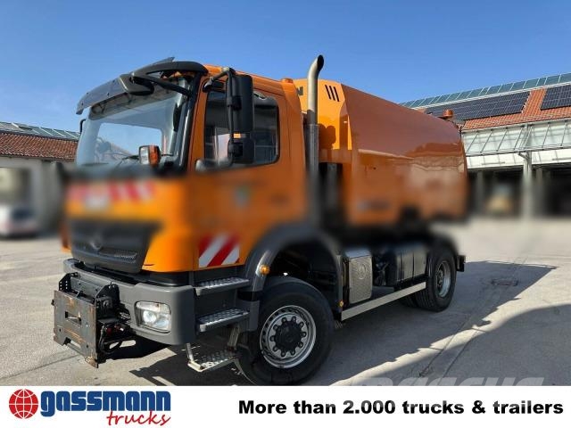 Mercedes-Benz Axor 1824 AK 4x4, Kehrmaschine FAUN Viajet 扫地机