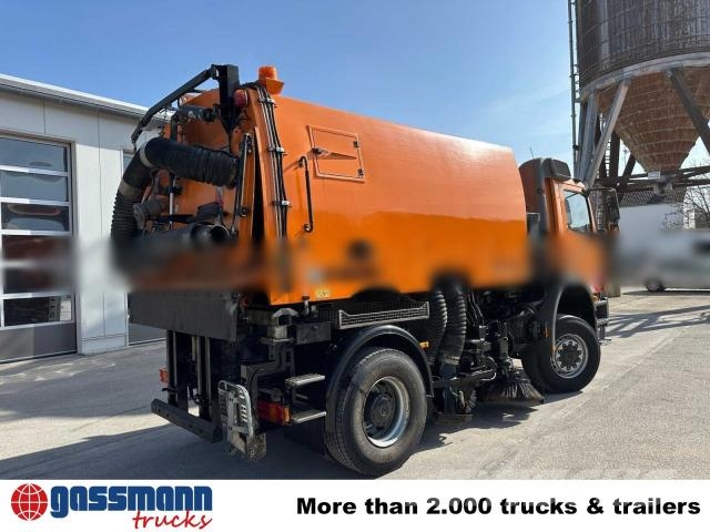 Mercedes-Benz Axor 1824 AK 4x4, Kehrmaschine FAUN Viajet 扫地机