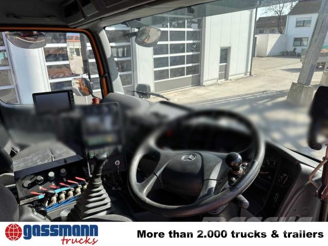 Mercedes-Benz Axor 1824 AK 4x4, Kehrmaschine FAUN Viajet 扫地机