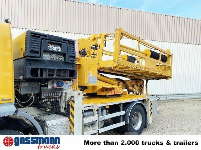 Mercedes-Benz Axor 1824 K 4x2, AMV Hubsteiger + Kompressor, Funk 其他貨車