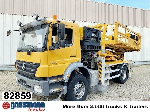 Mercedes-Benz Axor 1824 K 4x2, AMV Hubsteiger + Kompressor, Funk 其他貨車