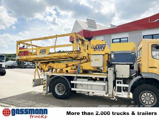 Mercedes-Benz Axor 1824 K 4x2, AMV Hubsteiger + Kompressor, Funk 其他貨車