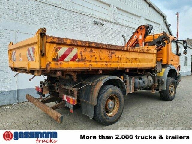 Mercedes-Benz Axor 1828 AK 4x4, Winterdienstausstattung, Kran Kipper