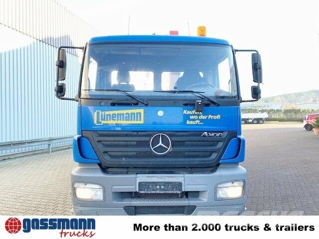 Mercedes-Benz Axor 1828 L 4x2 mit Kran Palfinger PK 9501, Funk Flatbed / Dropside trucks