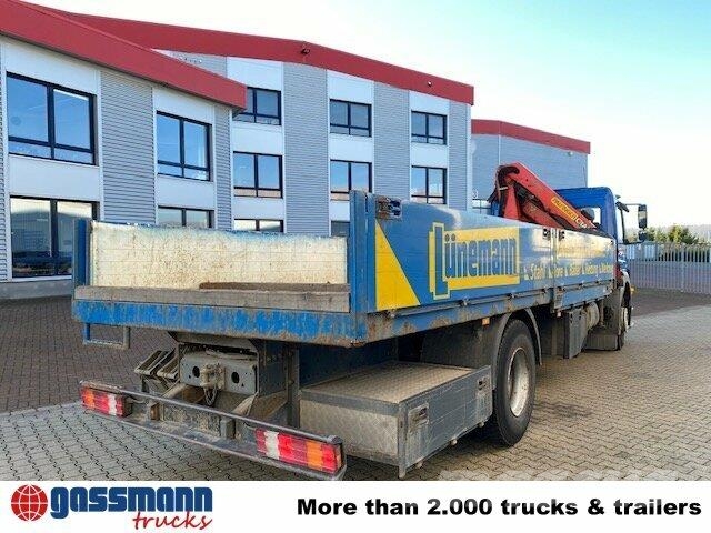 Mercedes-Benz Axor 1828 L 4x2 mit Kran Palfinger PK 9501, Funk Flatbed / Dropside trucks
