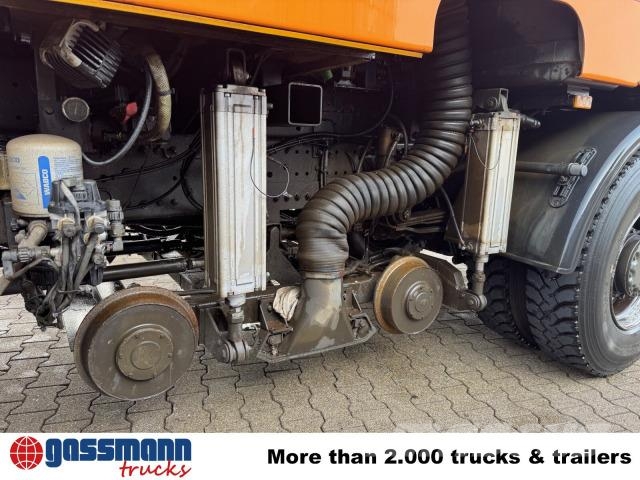 Mercedes-Benz Axor 1829 4x2, ZWEIWEG Z200, Kehrmaschine FAUN 其他貨車