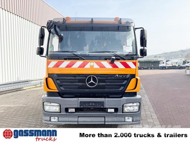Mercedes-Benz Axor 1829 4x2, ZWEIWEG Z200, Kehrmaschine FAUN 其他貨車