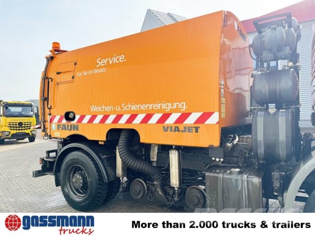 Mercedes-Benz Axor 1829 4x2, ZWEIWEG Z200, Kehrmaschine FAUN 其他貨車