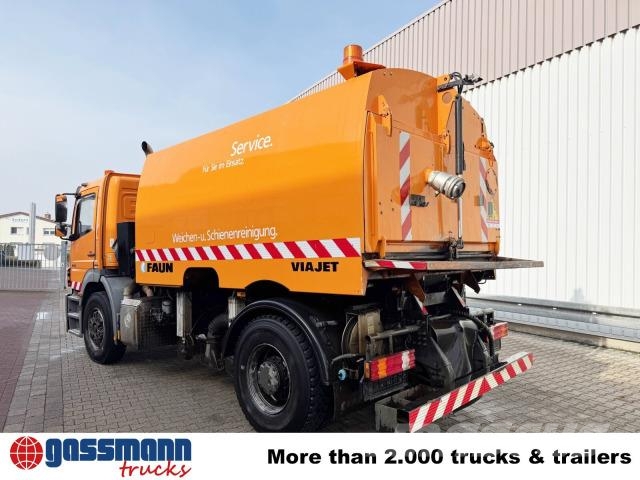 Mercedes-Benz Axor 1829 4x2, ZWEIWEG Z200, Kehrmaschine FAUN 其他貨車