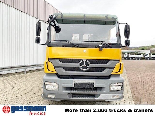 Mercedes-Benz Axor 1833 L 4x2 mit Heckkran Hiab XS 133 K-2 Flatbed / Dropside trucks