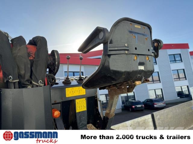 Mercedes-Benz Axor 2536/43 L 6x2 mit Heckkran Palfinger PK 24502 Flatbed / Dropside trucks
