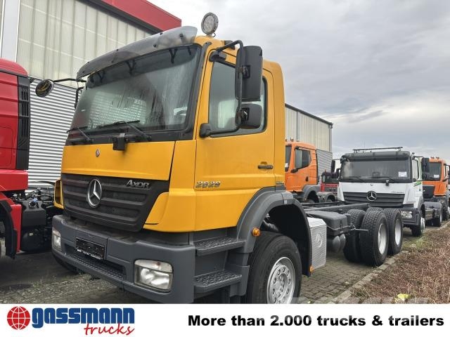 Mercedes-Benz Axor 2629 K 6x4, PTO, Steel, Manual, 6-Zylinder Wechselfahrgestell