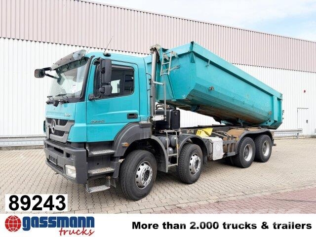 Mercedes-Benz Axor 3240 K 8x4/4, Stahlmulde ca. 16m³ 其他貨車