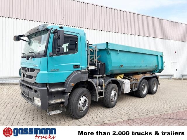 Mercedes-Benz Axor 3240 K 8x4/4, Stahlmulde ca. 16m³ 其他貨車