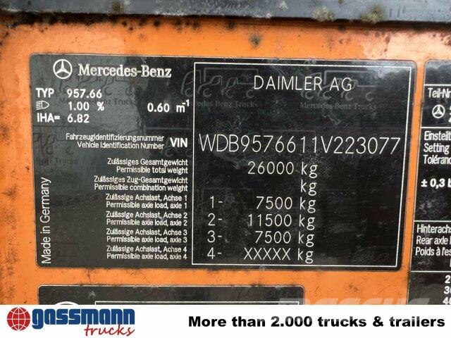 Mercedes-Benz Econic 2629 LL 6x2/4 NLA, EEV, Lenkachse, Haller 市政车