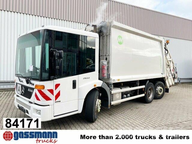 Mercedes-Benz Econic 2633 L/NLA 6x2/4, Lenkachse, Vehículos municipales multiusos