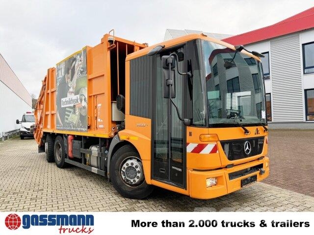Mercedes-Benz Econic 2633 LL 6x2/4 NLA, EEV, Lenkachse, Haller 市政车