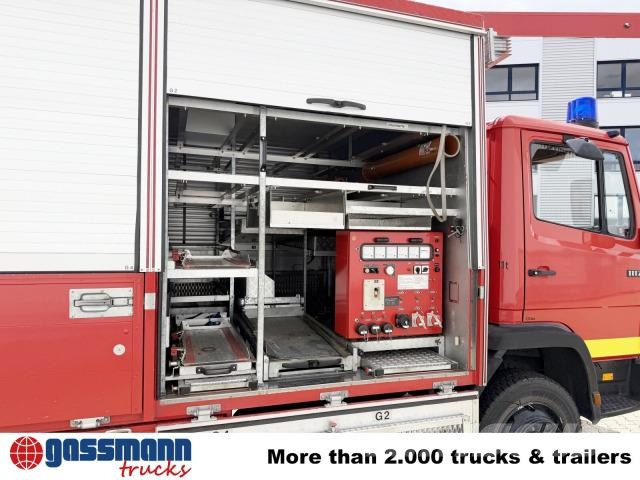 Mercedes-Benz LK 1117 4x2, 2x AHK, Export Gerätewagen, Platformas/izkraušana no sāniem
