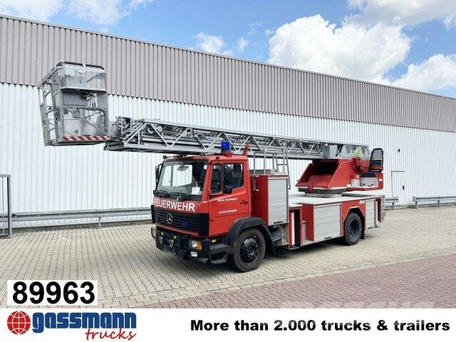 Mercedes-Benz LK 1524 4x2, Metz DLK 23-12, Feuerwehr Drehleiter Vehículos municipales multiusos