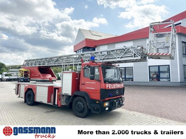Mercedes-Benz LK 1524 4x2, Metz DLK 23-12, Feuerwehr Drehleiter Vehículos municipales multiusos