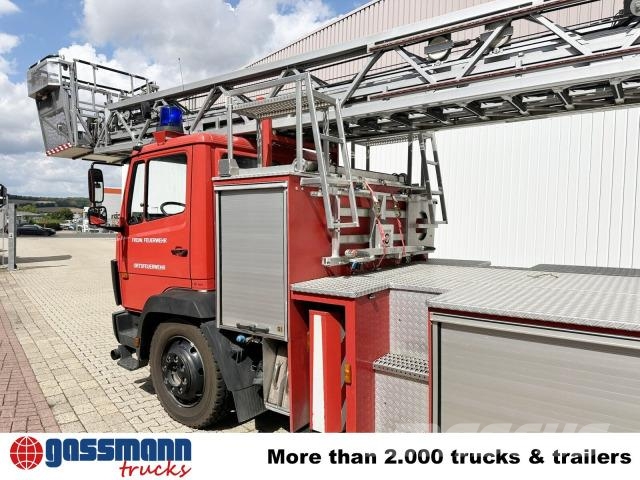 Mercedes-Benz LK 1524 4x2, Metz DLK 23-12, Feuerwehr Drehleiter Vehículos municipales multiusos