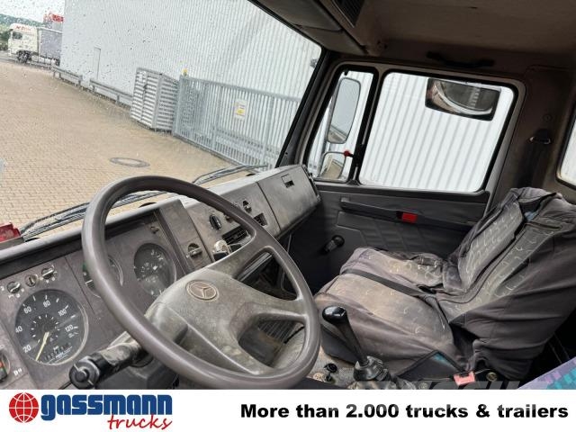 Mercedes-Benz LK 814 4x2, 6-Zylinder Pritschenwagen/Pritschenwagen mit Seitenklappe