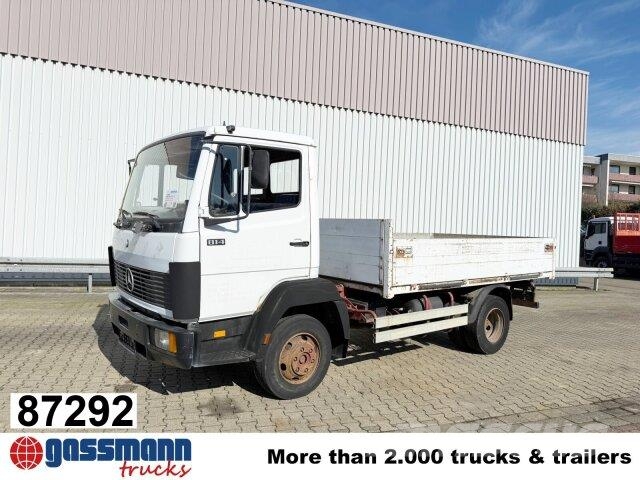 Mercedes-Benz LK 814 4x2, 6-Zylinder Pritschenwagen/Pritschenwagen mit Seitenklappe