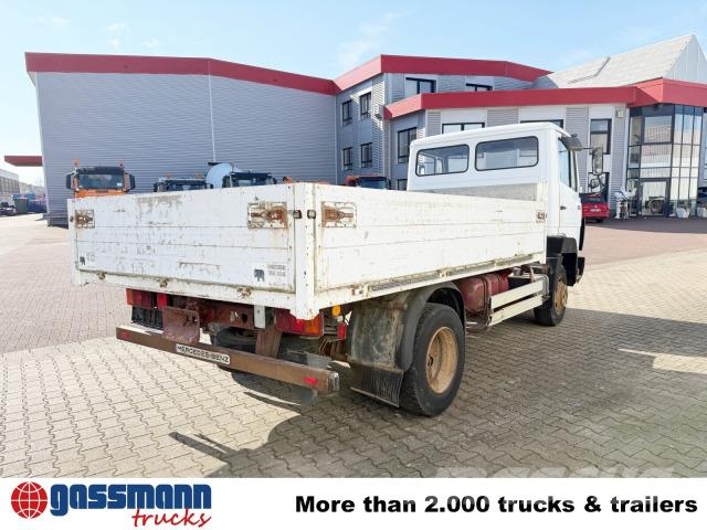 Mercedes-Benz LK 814 4x2, 6-Zylinder Pritschenwagen/Pritschenwagen mit Seitenklappe