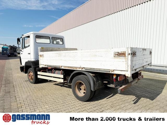 Mercedes-Benz LK 814 4x2, 6-Zylinder Pritschenwagen/Pritschenwagen mit Seitenklappe