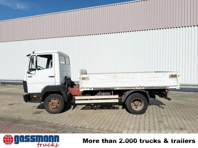 Mercedes-Benz LK 814 4x2, 6-Zylinder Pritschenwagen/Pritschenwagen mit Seitenklappe