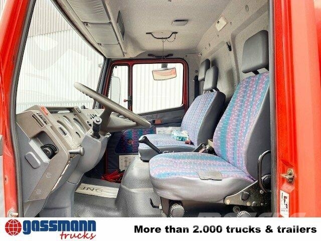 Mercedes-Benz LK 814 F 4x2, Ziegler RW1, 6-Zylinder Motor Sanduk kamioni