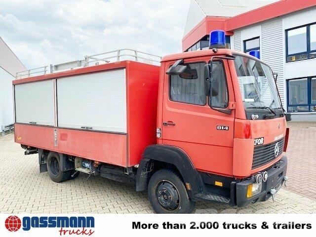 Mercedes-Benz LK 814 F 4x2, Ziegler RW1, 6-Zylinder Motor Sanduk kamioni