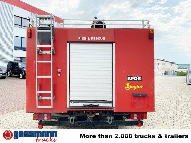 Mercedes-Benz LK 814 F 4x2, Ziegler RW1, 6-Zylinder Motor Sanduk kamioni