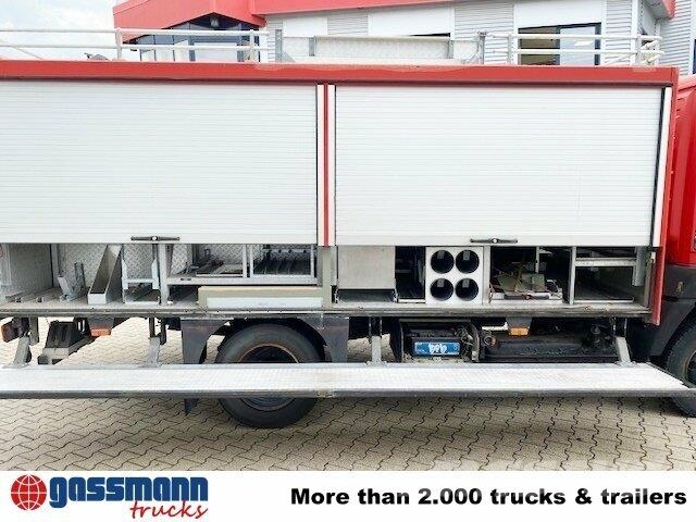 Mercedes-Benz LK 814 F 4x2, Ziegler RW1, 6-Zylinder Motor Sanduk kamioni