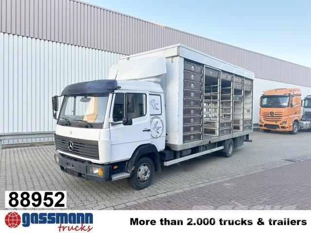 Mercedes-Benz LK 817 4x2, Taubentransporter Tovornjaki zabojniki