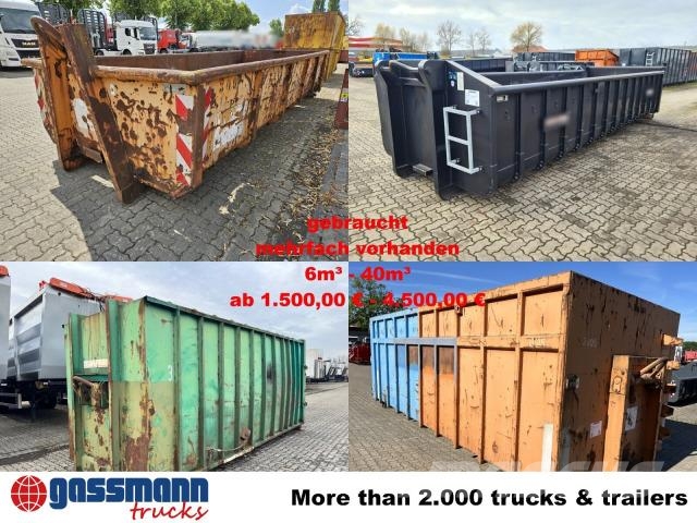 Mercedes-Benz MP III 2646 LK 6x4 VDL Abillanlage S 21-550 bis 6 Rol kiper kamioni sa kukom za podizanje tereta
