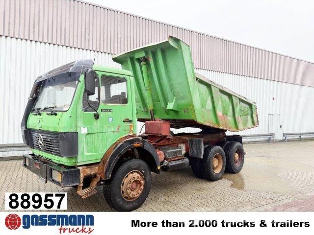 Mercedes-Benz NG 2628 K 6x4, V8-Motor, MEILLER Stahlmulde ca. 其他貨車
