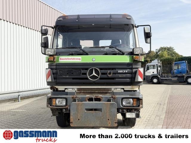 Mercedes-Benz SK 1831 AK 4x4, Winterdienstausstattung Damperli kamyonlar
