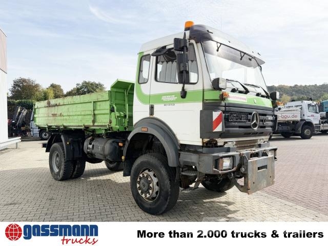 Mercedes-Benz SK 1831 AK 4x4, Winterdienstausstattung Damperli kamyonlar