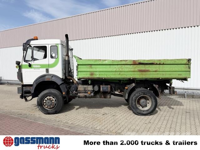 Mercedes-Benz SK 1831 AK 4x4, Winterdienstausstattung Damperli kamyonlar