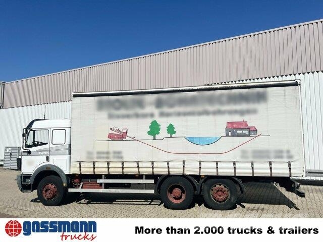 Mercedes-Benz SK 2435 L 6x2, V8, Spülbohrwagen 其他貨車