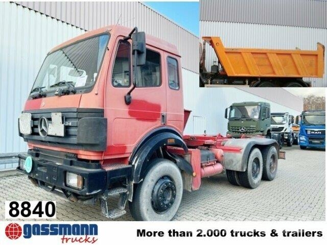 Mercedes-Benz SK II 25/2634 K 6x4, Stahlmulde ca. 13m³ 其他貨車