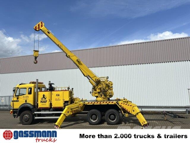 Mercedes-Benz SK II 2638/44 A 6x6, V8, Retarder, Kran, 2x 其他貨車