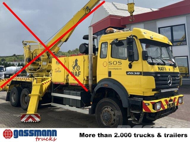 Mercedes-Benz SK II 2638/44 A 6x6, V8, Retarder Chassis Cab trucks